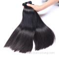 Virgin human hair vendors raw virgin cuticle aligned cambodian hair bundles double drawn bone straight human hair extensions